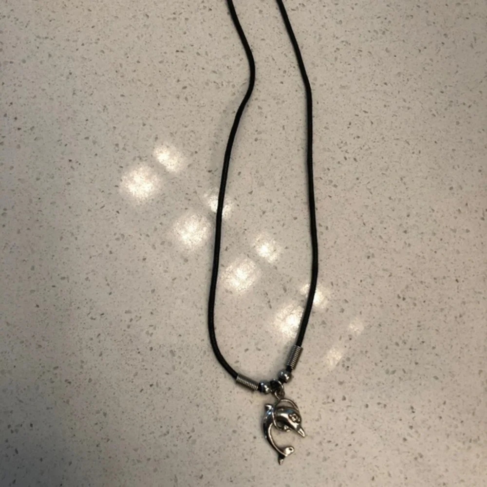 Silver Dolphin Necklace